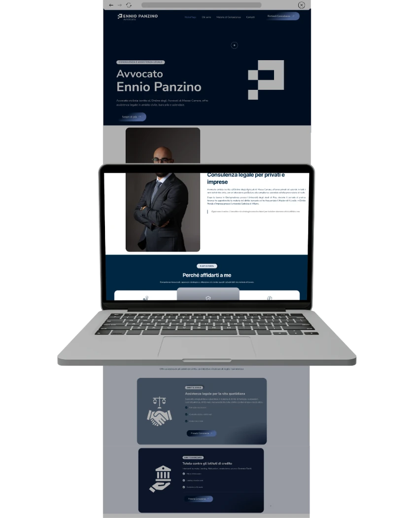 Sito web di Avv. Ennio Panzino