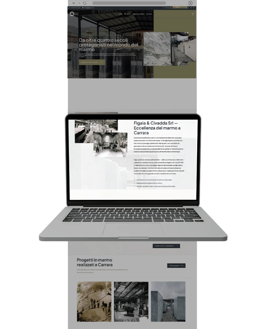 Sito web di Figaia Group