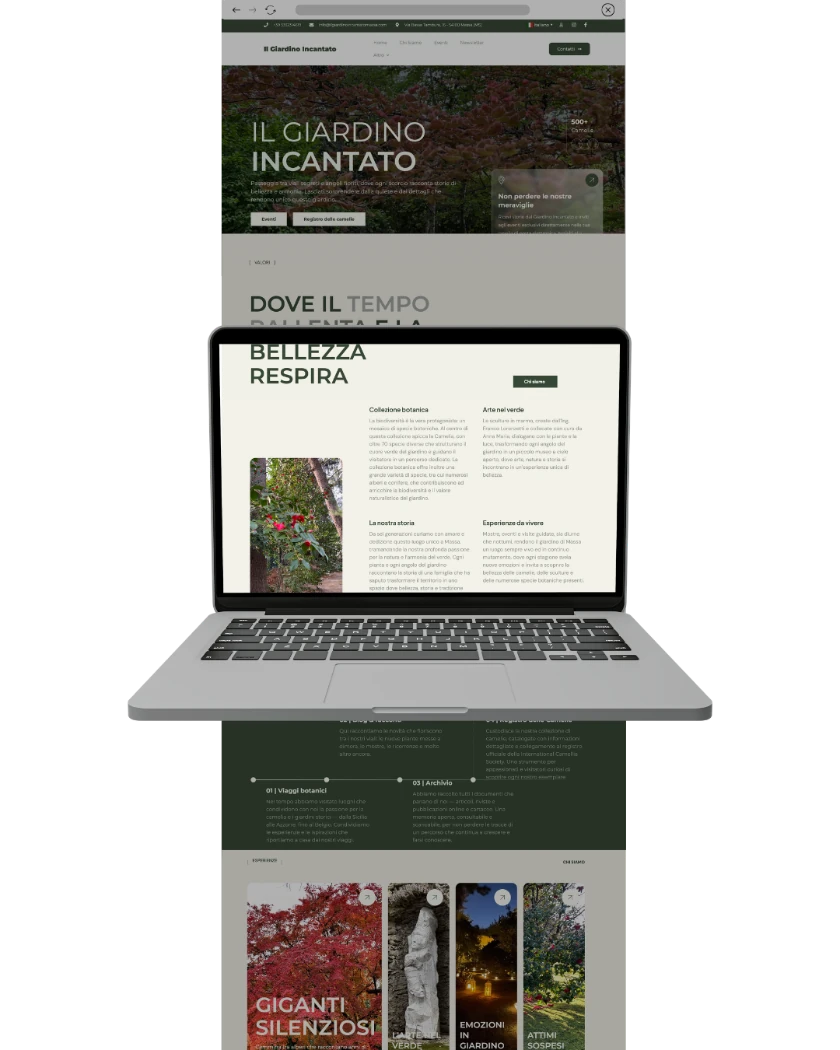 Sito web di Il Giardino Incantato