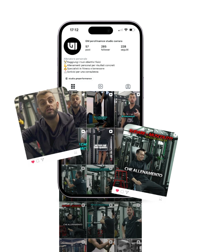 Profilo Instagram di Studio GM Performance
