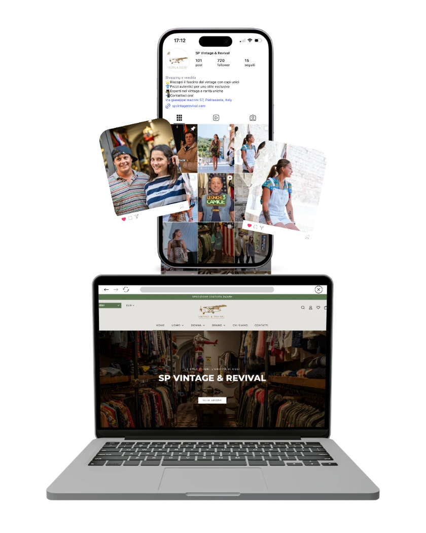 Sito web di SP Vintage & Revival
