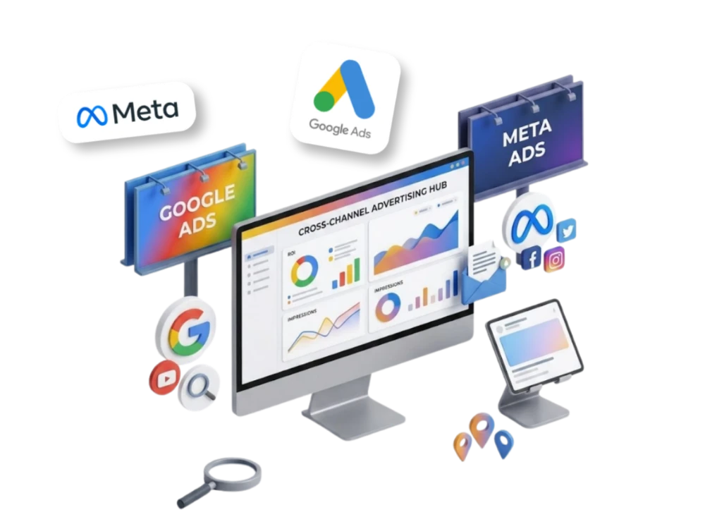 Advertising Meta & Google